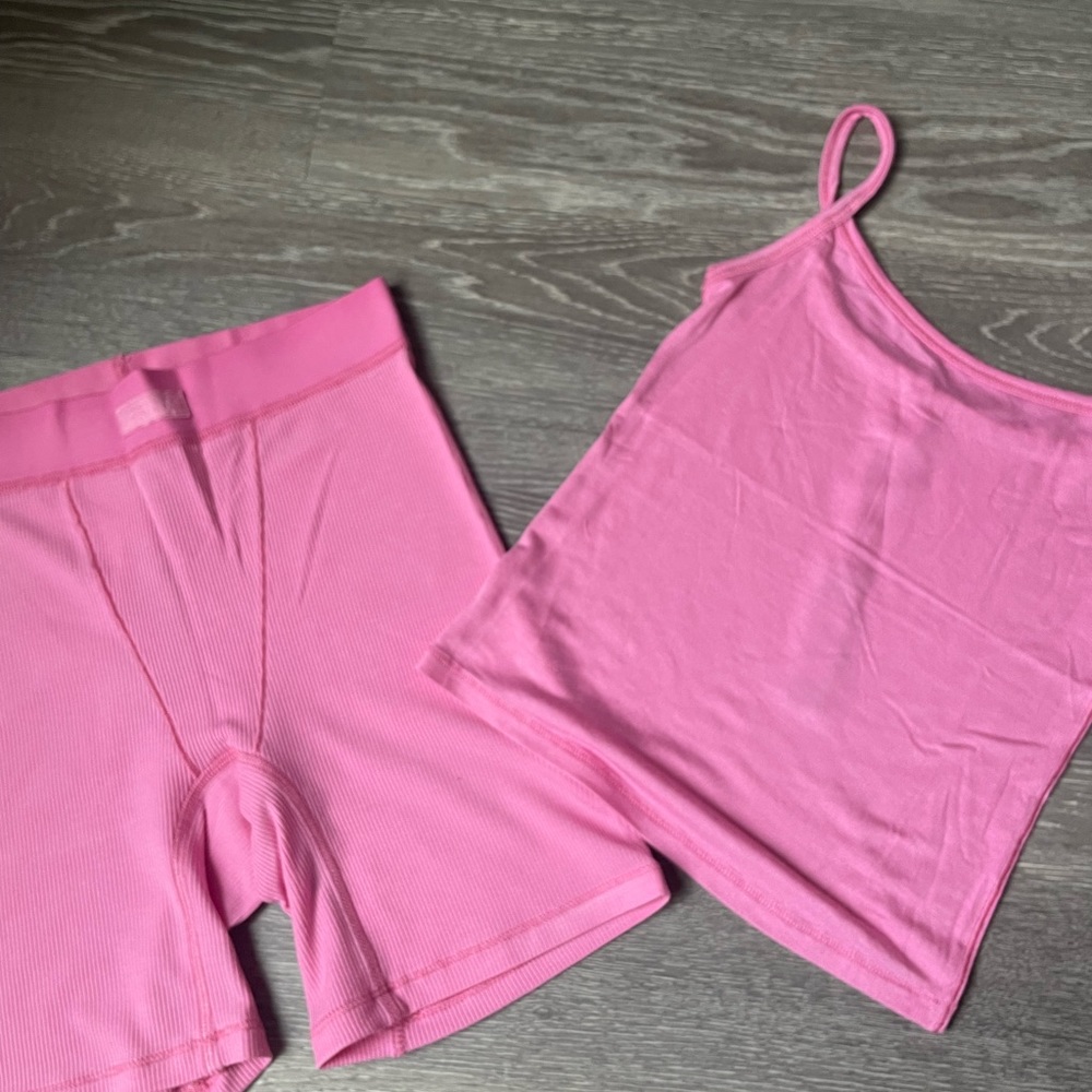 rare pink color skims set